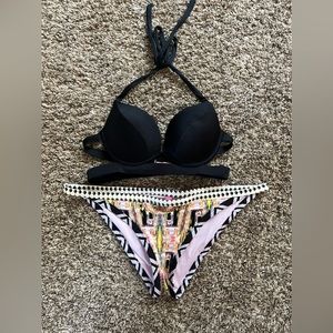 Victoria Secret Bombshell Aztec Bikini Swimsuit